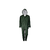 Αδιάβροχο Κοστούμι PU/PVC Με Κουκούλα