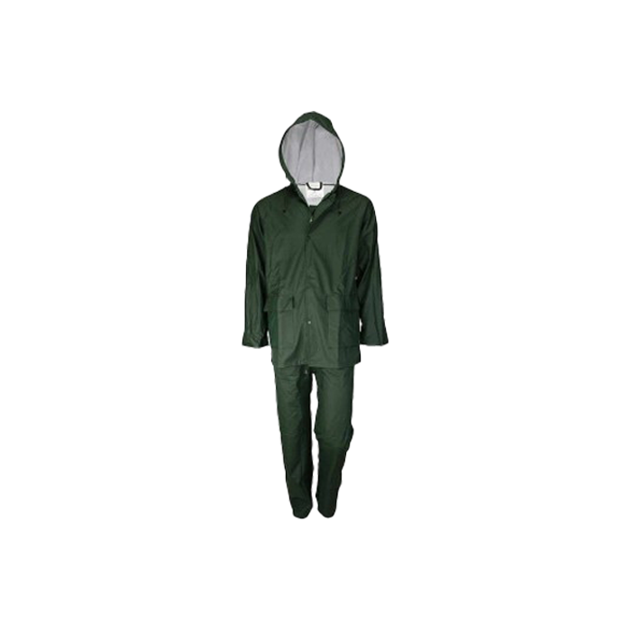 Αδιάβροχο Κοστούμι PU/PVC Με Κουκούλα