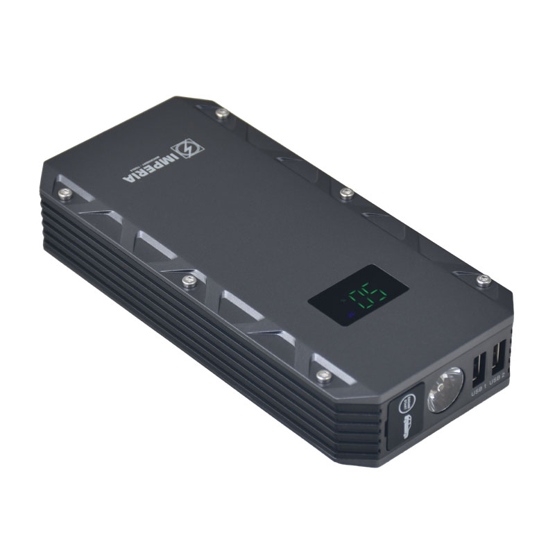 Imperia Jump starter & Powerbank Φορητός Εκκινητής Μπαταρίας Αυτοκινήτου 13800mAh με Power Bank / USB / Φακό 12V 60131