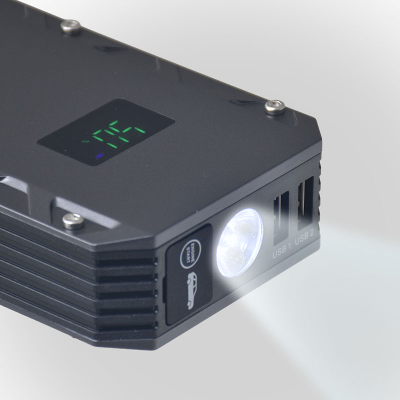 Imperia Jump starter & Powerbank Φορητός Εκκινητής Μπαταρίας Αυτοκινήτου 13800mAh με Power Bank / USB / Φακό 12V 60131