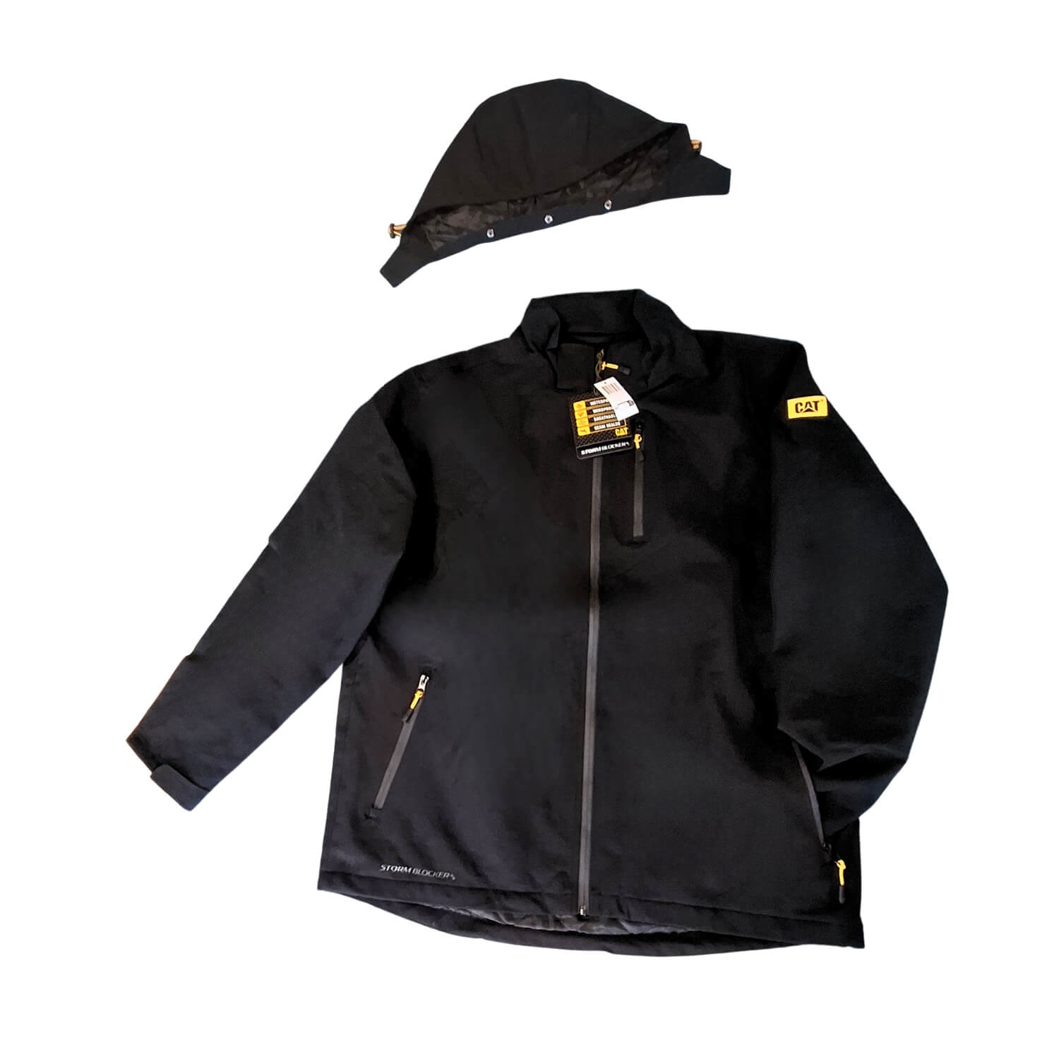 CAT Μπουφάν εργασίας μαύρο lightweight