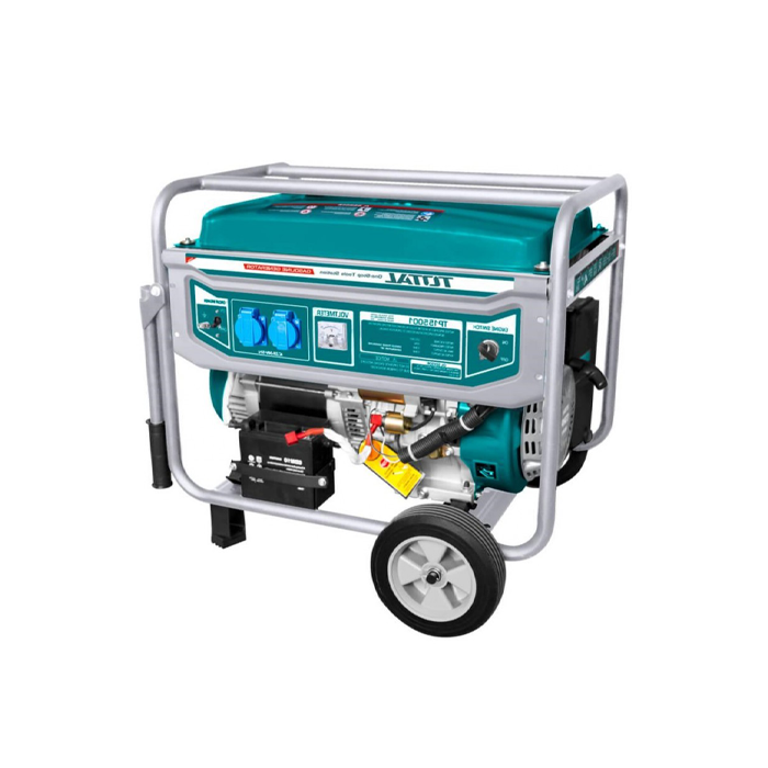 (TP155001) - - Βενζινοκίνητη ηλεκτρογεννήτρια 5000W - %f (www.agroticon.com)