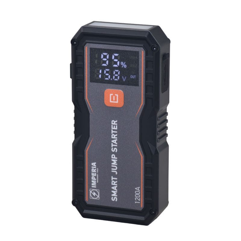 Φορητός Εκκινητής Μπαταρίας Αυτοκινήτου 12000mAh με Power Bank / USB / Φακό 12V 60137