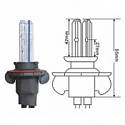 ΛΑΜΠΕΣ HID H13-4 8000K CHINA