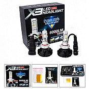 LED KIT X3 HEADLIGHT H4 6000LM 50W