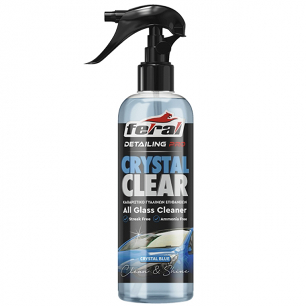 Καθαριστικό Τζαμιών Crystal Blue Feral Detailing Pro 750ml