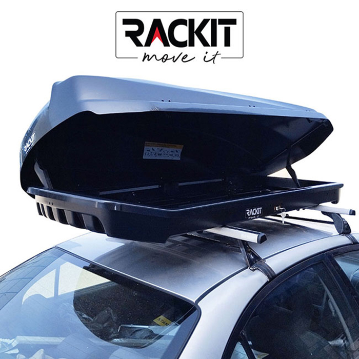 Μπαγκαζιέρα Οροφής Αυτοκινήτου Rackit Star 480lt Μαύρη Γυαλιστερή Με Διπλό Άνοιγμα Και Τοποθέτηση Quick Fix Μπαγκαζιέρα Οροφής Αυτοκινήτου Rackit Star 480lt Μαύρη Γυαλιστερή Με Διπλό Άνοιγμα Και Τοποθέτηση Quick Fix