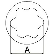 ΔΙΧΑΛΟ 100ΗΡ (42X104) ΕΞΩ ΕΞΑΓΩΝΟ