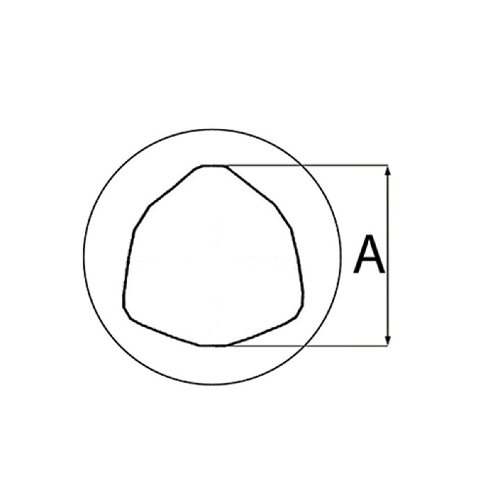 ΔΙΧΑΛΟ 8HP (22Χ54) ΕΣΩ ΤΡΙΓΩΝΟ KINAΣ