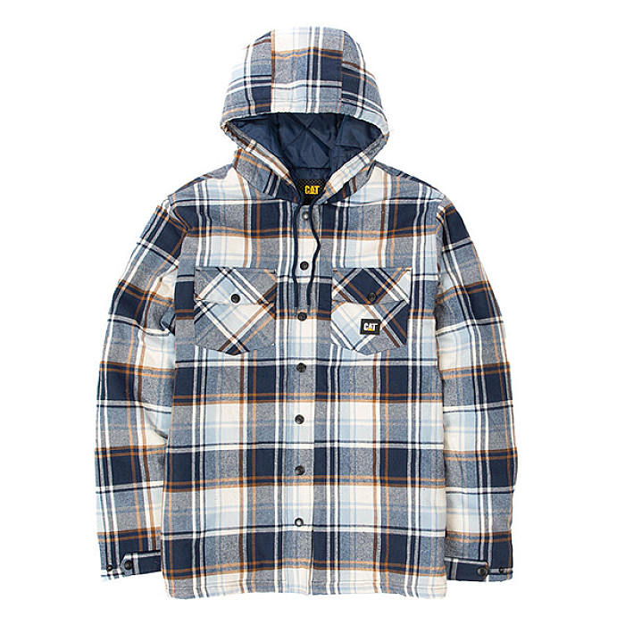 Πουκάμισο εργασίας overshirt με επένδυση μπλε CAT 1040045 Πουκάμισο εργασίας overshirt με επένδυση μπλε CAT 1040045