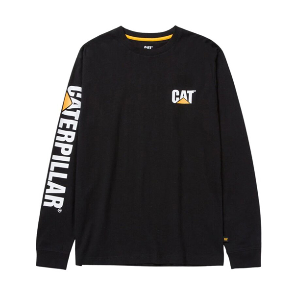 Μακρυμάνικο μπλουζάκι trademark tee μαύρο CAT 1510034