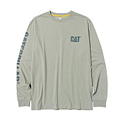 Μακρυμάνικο μπλουζάκι trademark tee πράσινο CAT 1510034 Μακρυμάνικο μπλουζάκι trademark tee πράσινο CAT 1510034