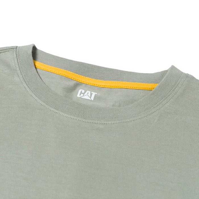 Μακρυμάνικο μπλουζάκι trademark tee πράσινο CAT 1510034 Μακρυμάνικο μπλουζάκι trademark tee πράσινο CAT 1510034
