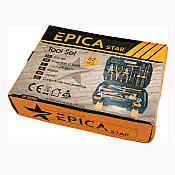 Βαλίτσα με 62 Εργαλεία Epica Star EP-60509 Βαλίτσα με 62 Εργαλεία Epica Star EP-60509