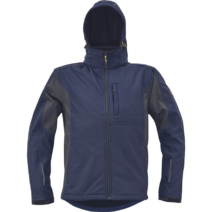 ΜΠΟΥΦΑΝ SOFTSHELL ΕΡΓΑΣΙΑΣ ΑΔΙΑΒΡΟΧΟ DAYBORO ΜΠΛΕ 100%poly, 300g/m² 