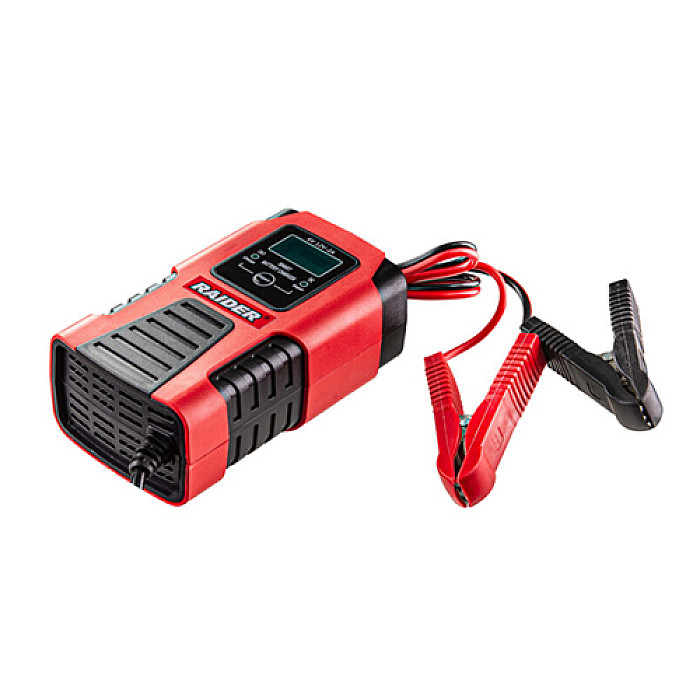 RAIDER ΦΟΡΤΙΣΤΗΣ ΜΠΑΤΑΡΙΑΣ RD-BC17 INVERTER 6/12V 45Ah 032206