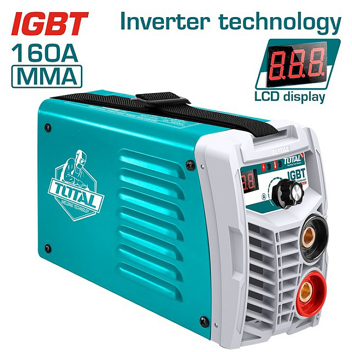 (TW21606) - - Ηλεκτροκόλληση INVERTER 160A - TOTAL 4Kg - %f (www.agroticon.com)