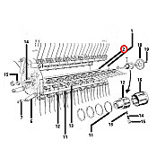 Άξονας ανέμης 1790mm στρέψεως