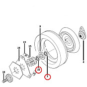 Ρουλεμάν  6207 KOYO
