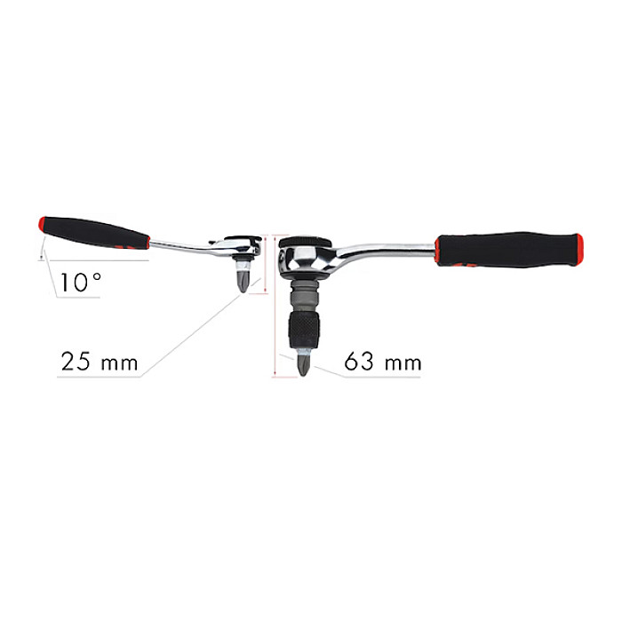 Σετ μύτες - καρυδάκια 1/4'' πολλαπλών χρήσεων mini 23τεμ Σετ μύτες - καρυδάκια 1/4'' πολλαπλών χρήσεων mini 23τεμ