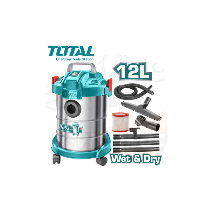 (TVC14122) - - Ηλεκτρική σκούπα ξηρής & υγρής αναρρόφησης - TOTAL 3.1Kg - %f (www.agroticon.com)