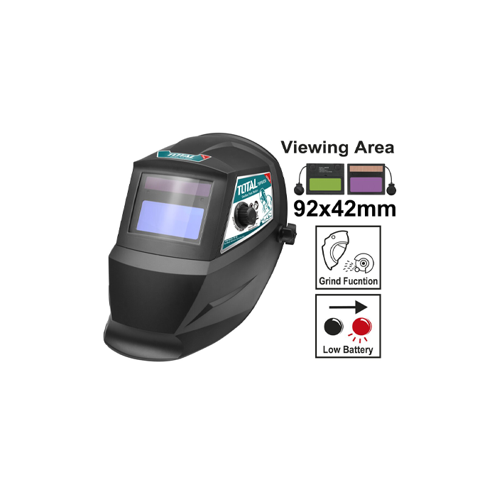 Ηλεκτρονική μάσκα ηλεκτροσυγκόλλησης - TOTAL 450gr
