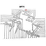 Δαχτυλίδι τροφοδότη AP71 25.5x30.5x53